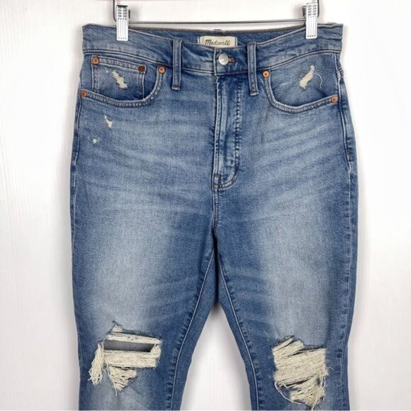 Madewell The Perfect Vintage Jean in Denman Wash 28 - Picture 4 of 12